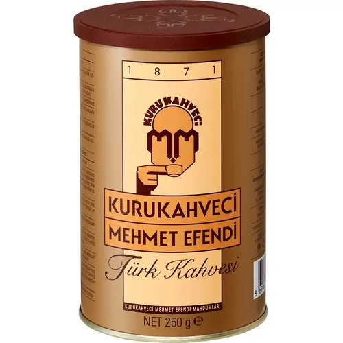 Kuru Kahveci Mehmet Efendi Türk Kahvesi 250 gr Kutu