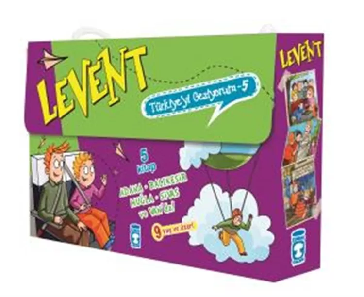 Levent Türkiyeyi Geziyorum 5 Set