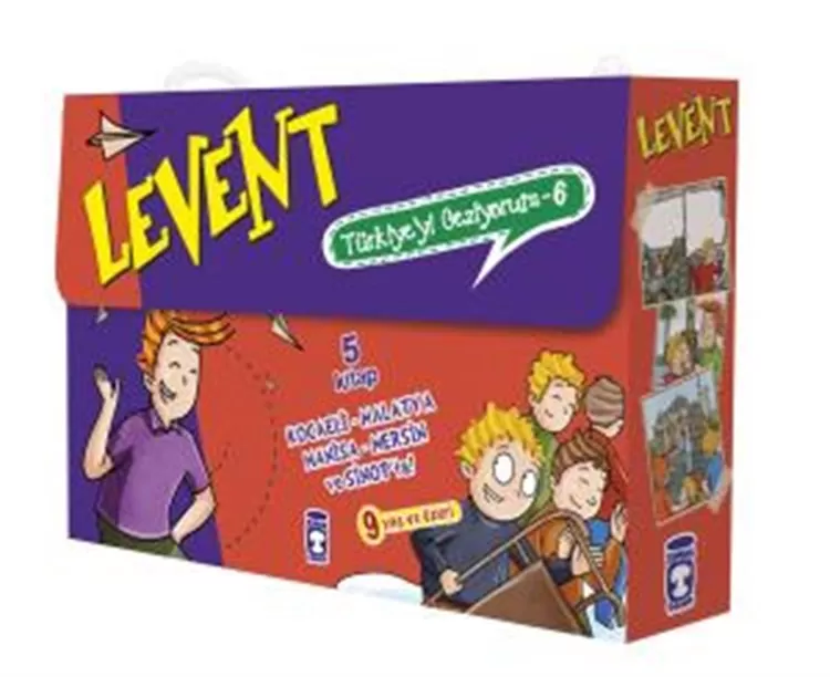 Levent Türkiyeyi Geziyorum 6 Set