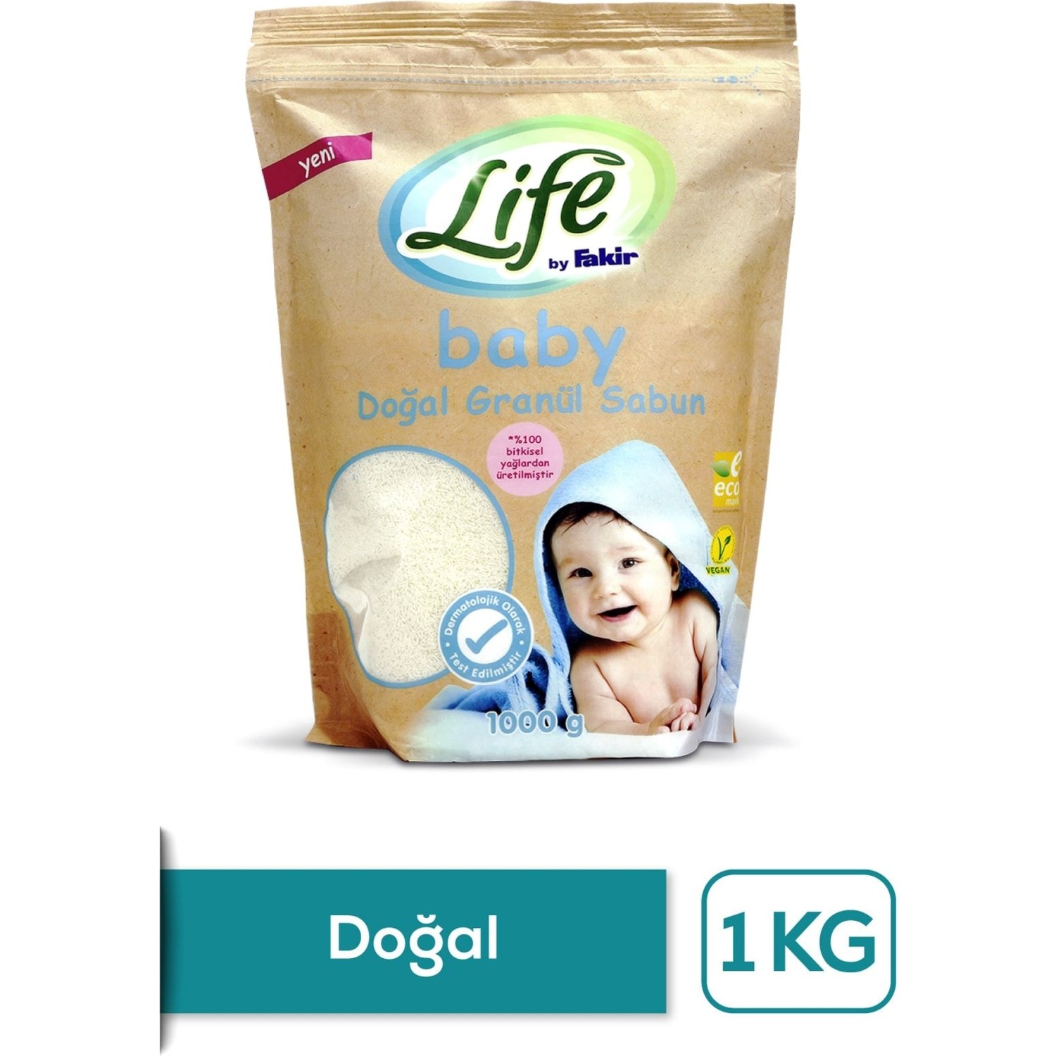 Life By Fakir Doğal Granül Sabun 1000 gr 2 Adet