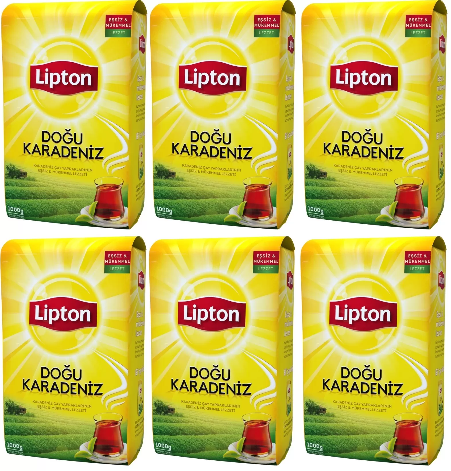 Lipton Doğu Karadeniz Siyah Çay 6x1 Kg