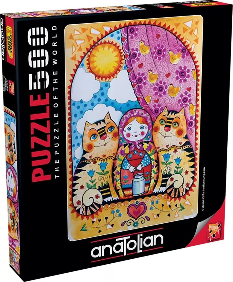 Matruşka 500 Parça Anatolian Puzzle