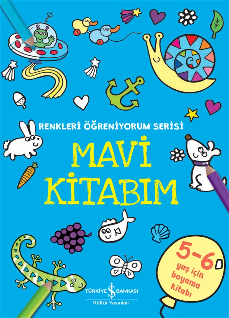 Mavi Kitabım – Renkleri Öğreniyorum Serisi