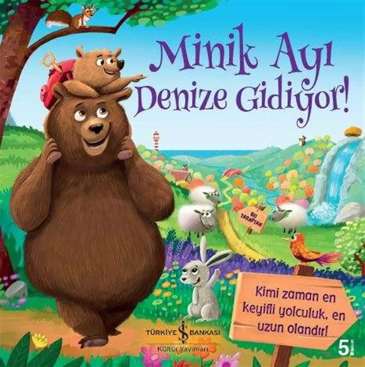 Minik Ayı Denize Gidiyor