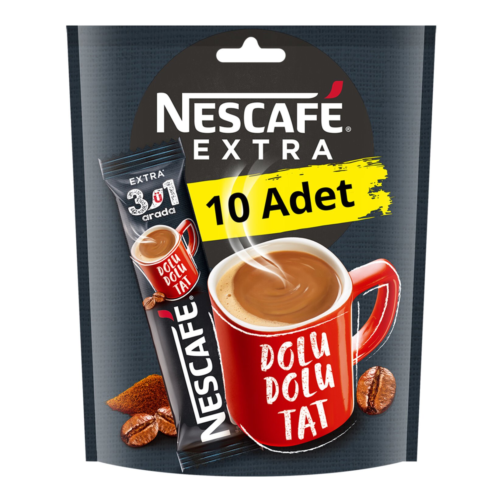 Nescafe 3'ü 1 Arada Extra Kahve 16,5 gr 50 Adet