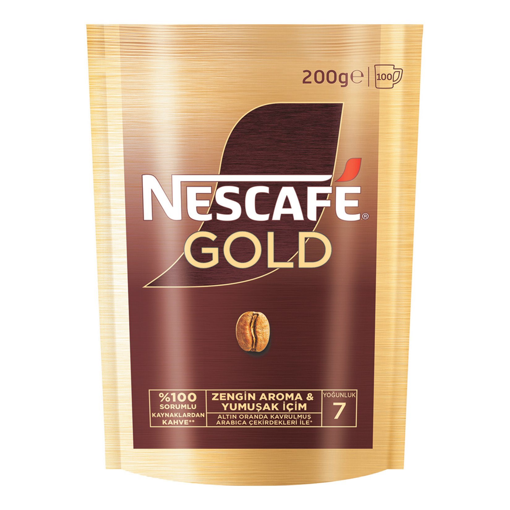 Nescafe Gold Ekonomik Paket Kahve 200 Gr