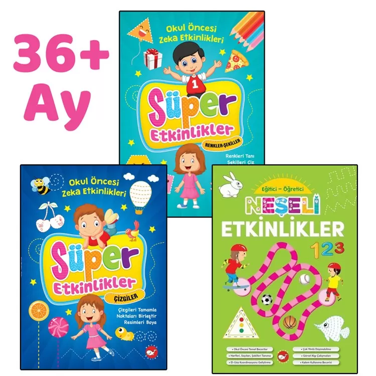 Neşeli Etkinlikler Seti 36 + Ay