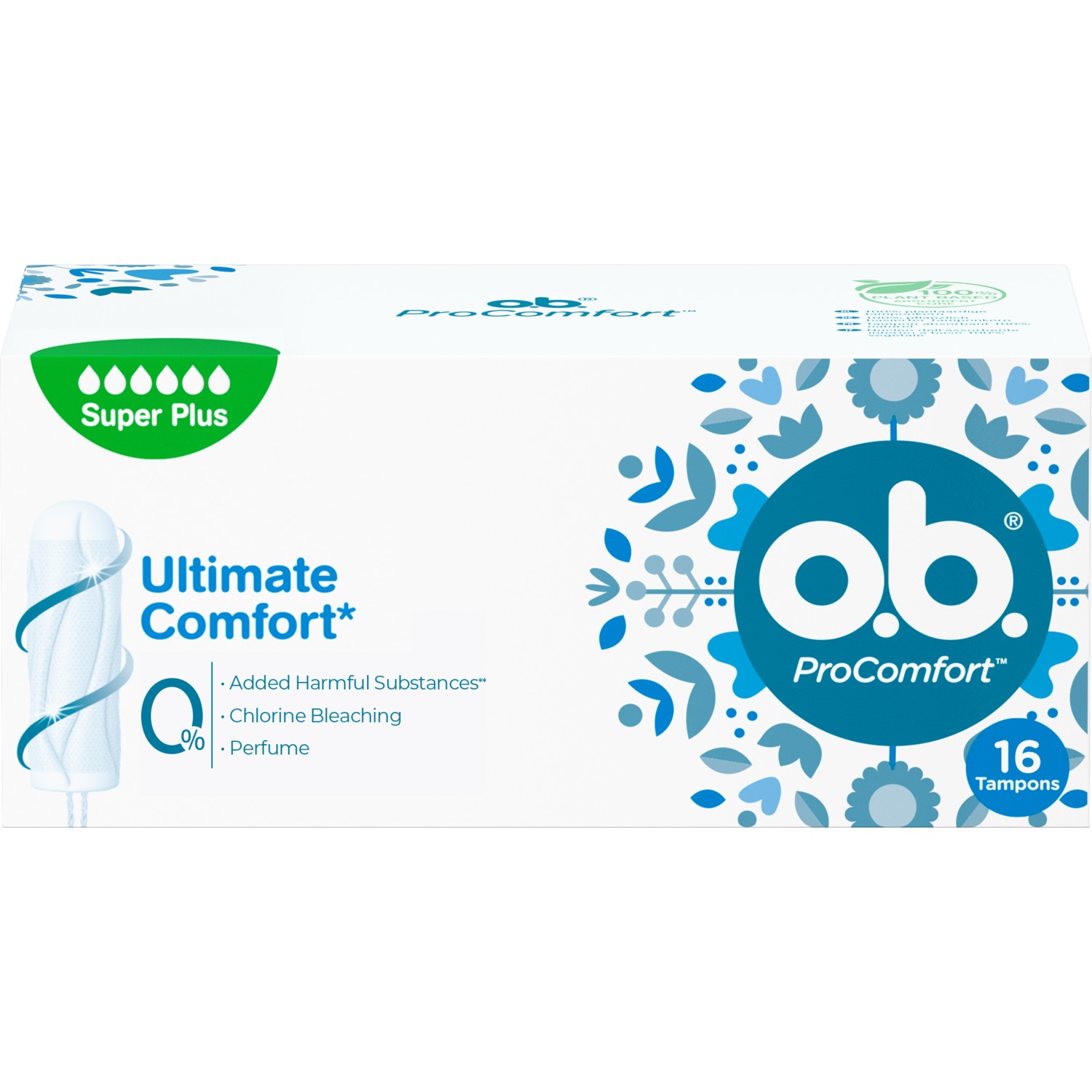 O.B. Tampon Süper Plus 16x5 80 Adet