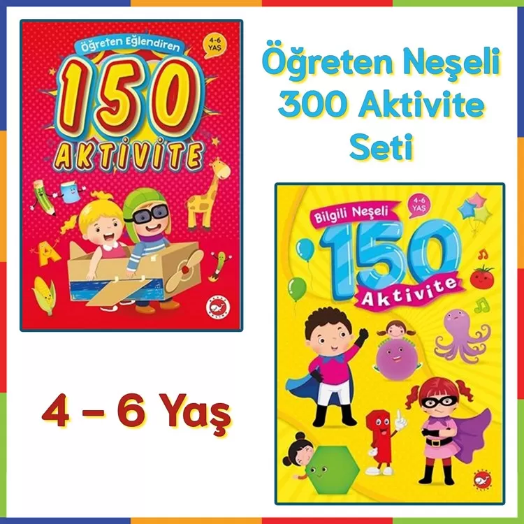 Öğreten Neşeli 300 Aktivite Seti