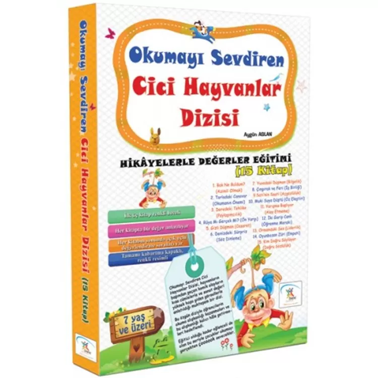 Okumayı Sevdiren Cici Hayvanlar Dizisi - İlk Okuma Seti