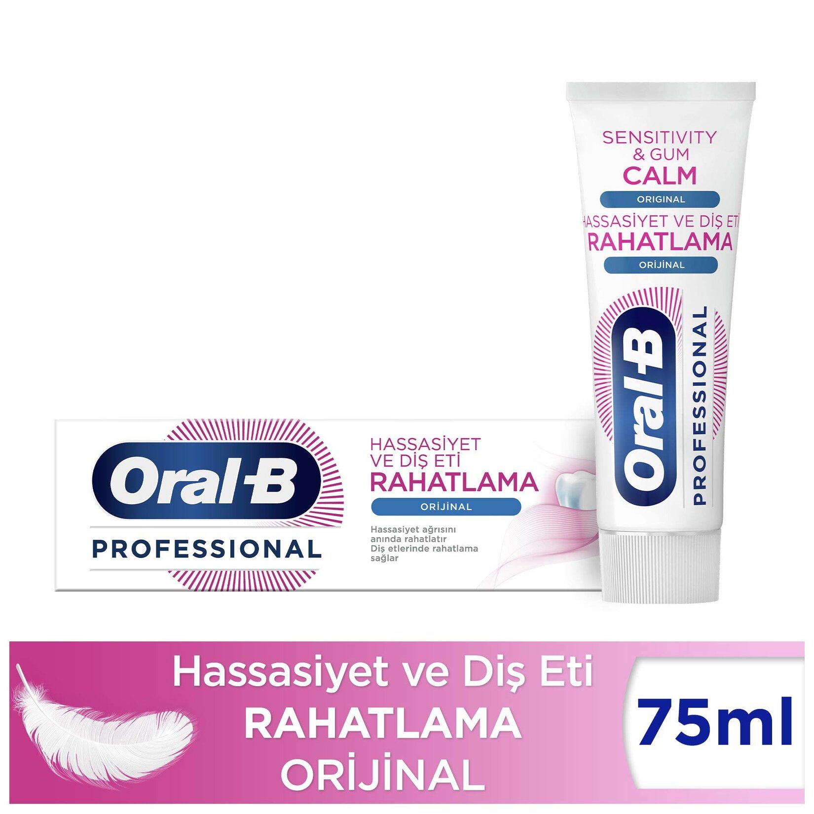 Oral-B Pro Hassasiyet ve Diş Eti Rahatlama Original Diş Macunu 75 ml