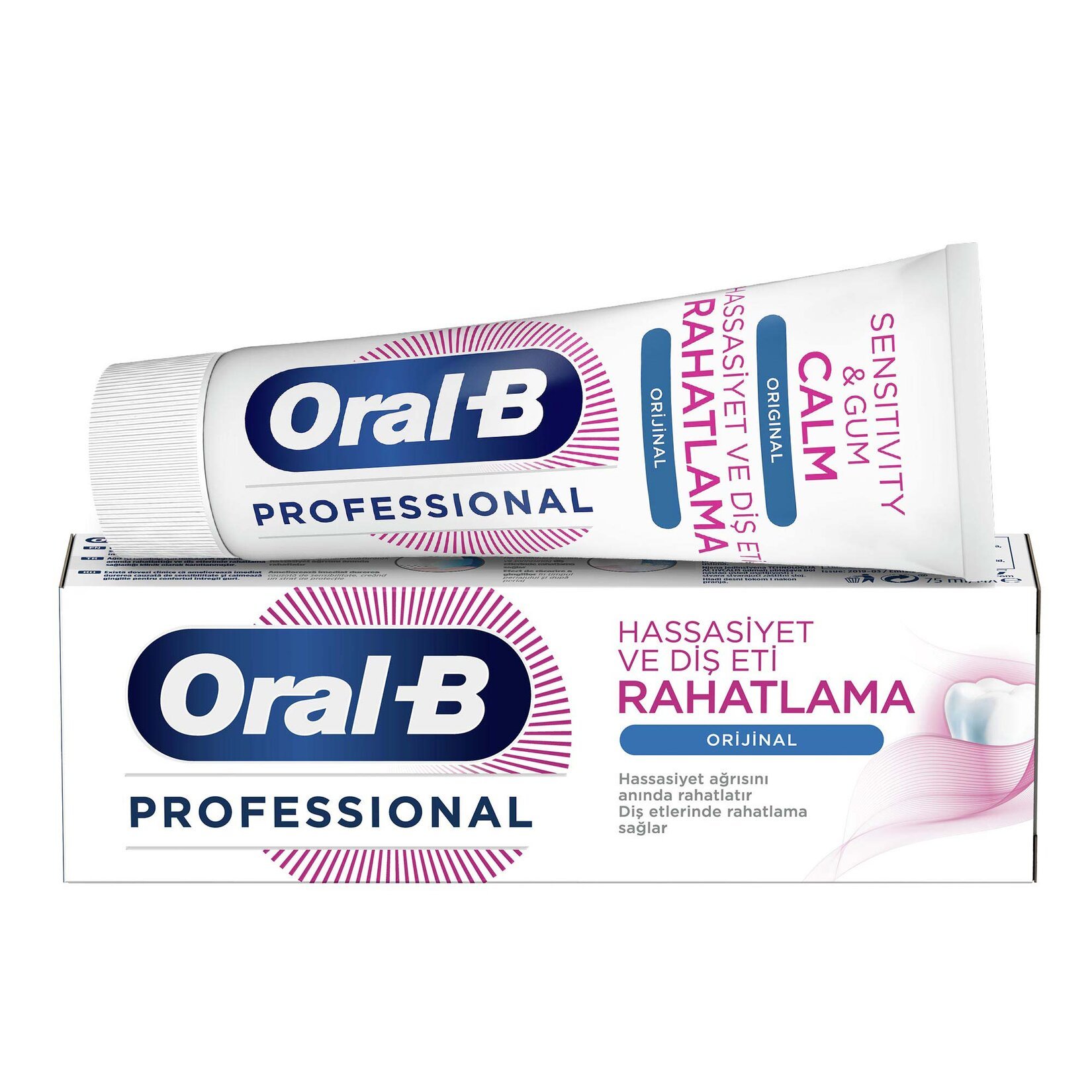 Oral-B Pro Hassasiyet ve Diş Eti Rahatlama Original Diş Macunu 75 ml