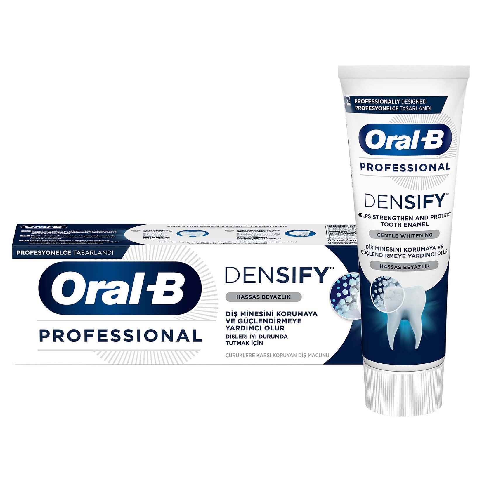 Oral-B Pro Densıfy Hassas Beyazlık Diş Macunu 65 ml 2 Adet