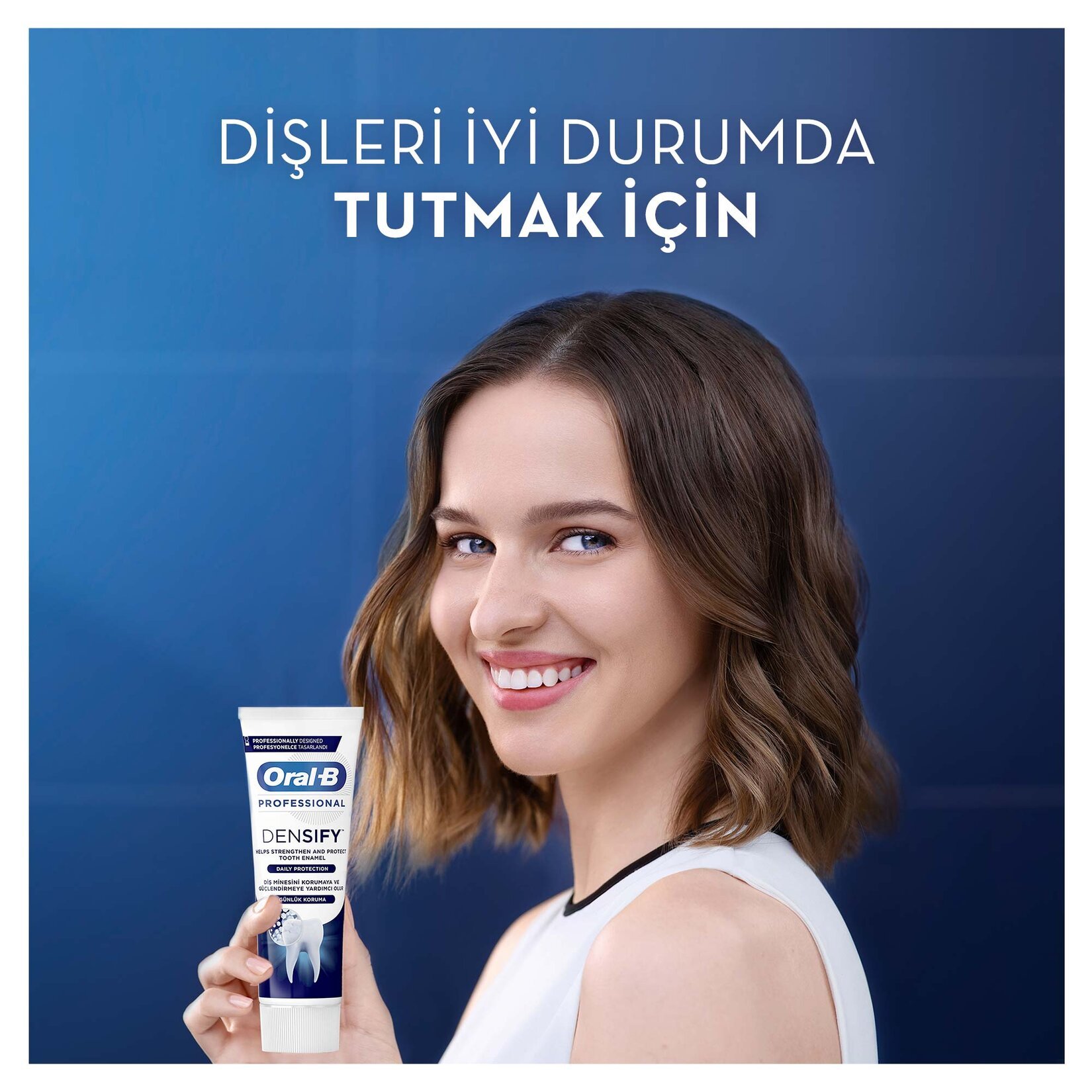 Oral-B Pro Densıfy Hassas Beyazlık Diş Macunu 65 ml 2 Adet