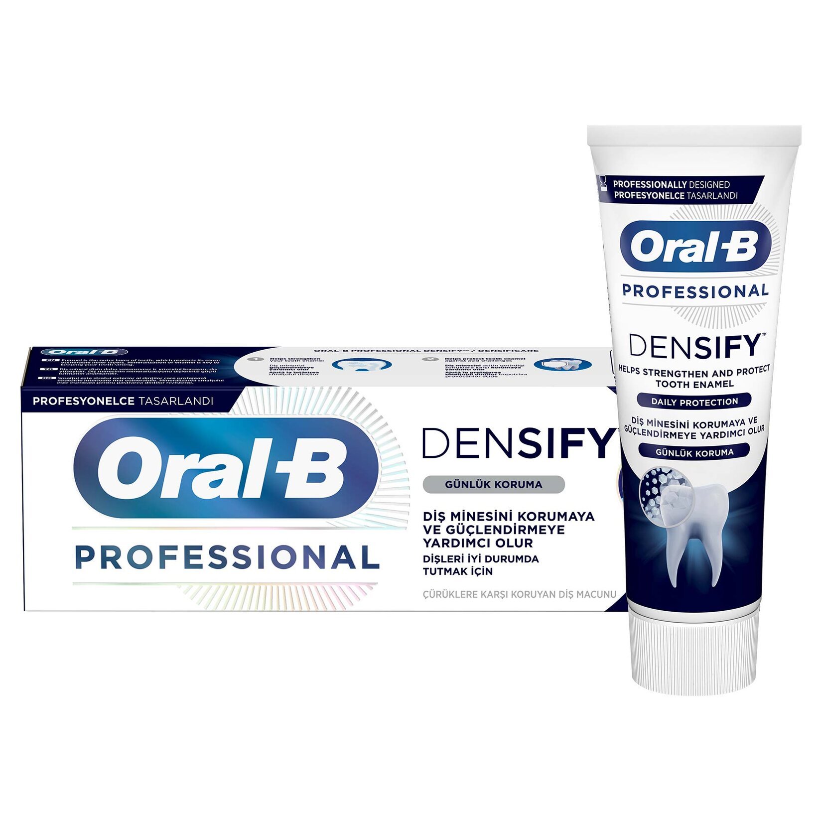 Oral-B Pro Densıfy Günlük Koruma Diş Macunu 65 ml 2 Adet