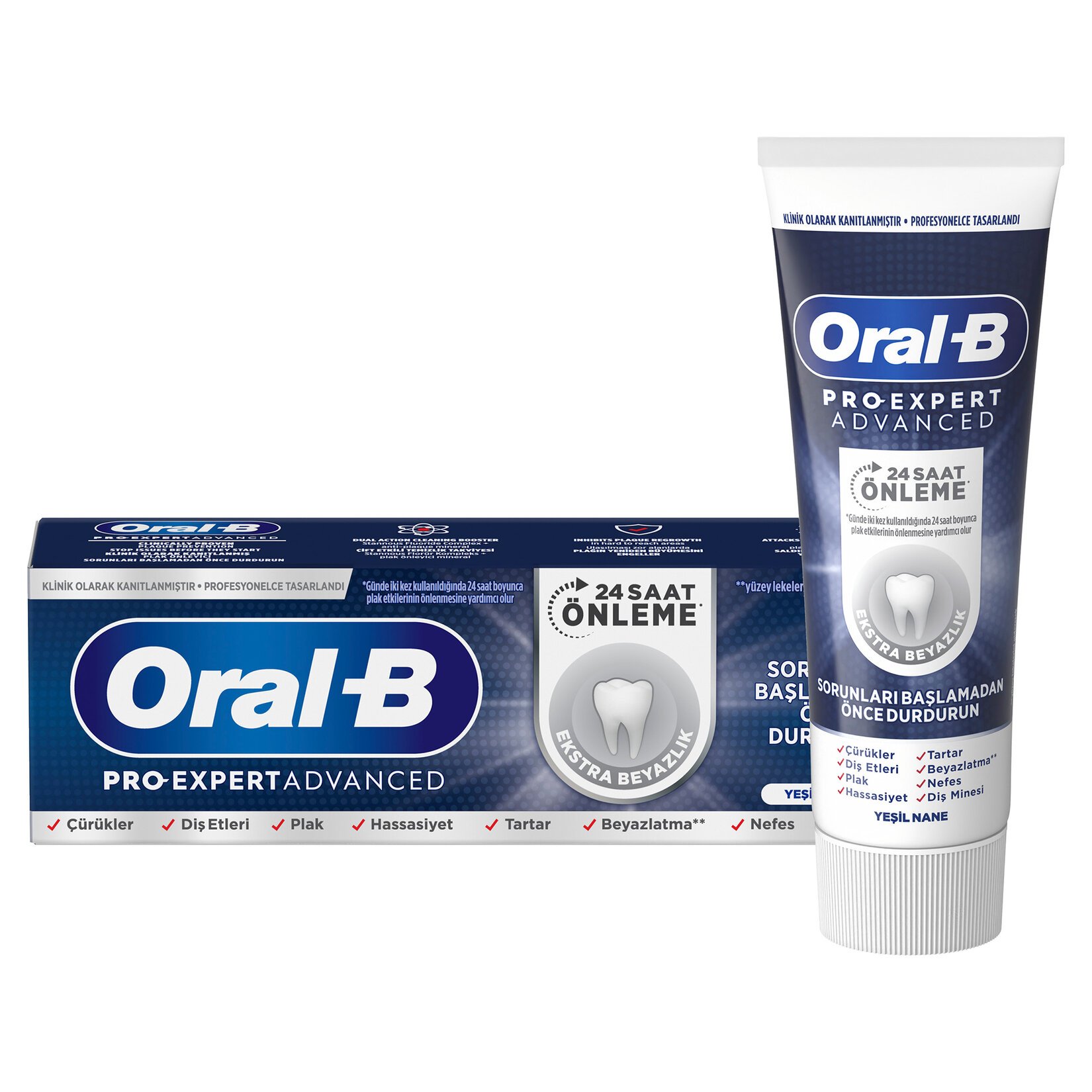 Oral-B Pro-Expert Advanced Ekstra Beyazlık Diş Macunu 75 Ml