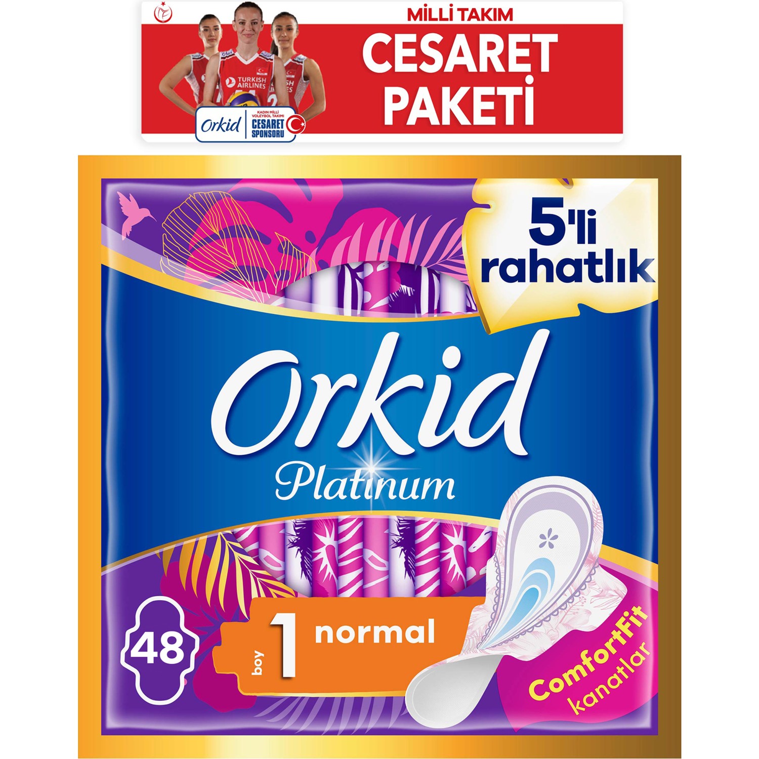 Orkid Platinum Normal Ped 48 Adet