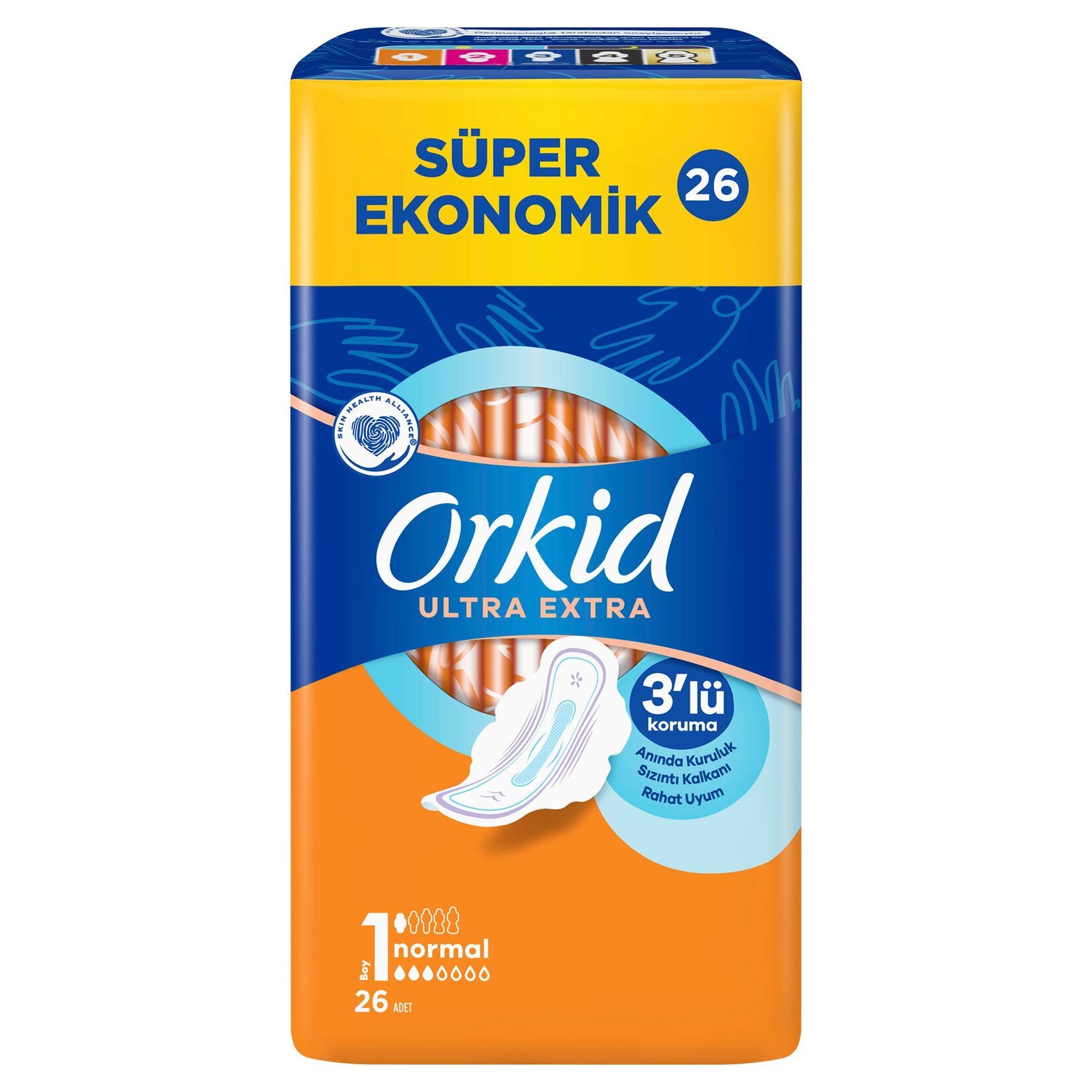 Orkid Ultra Extra Ped Normal 26x2 52 Adet