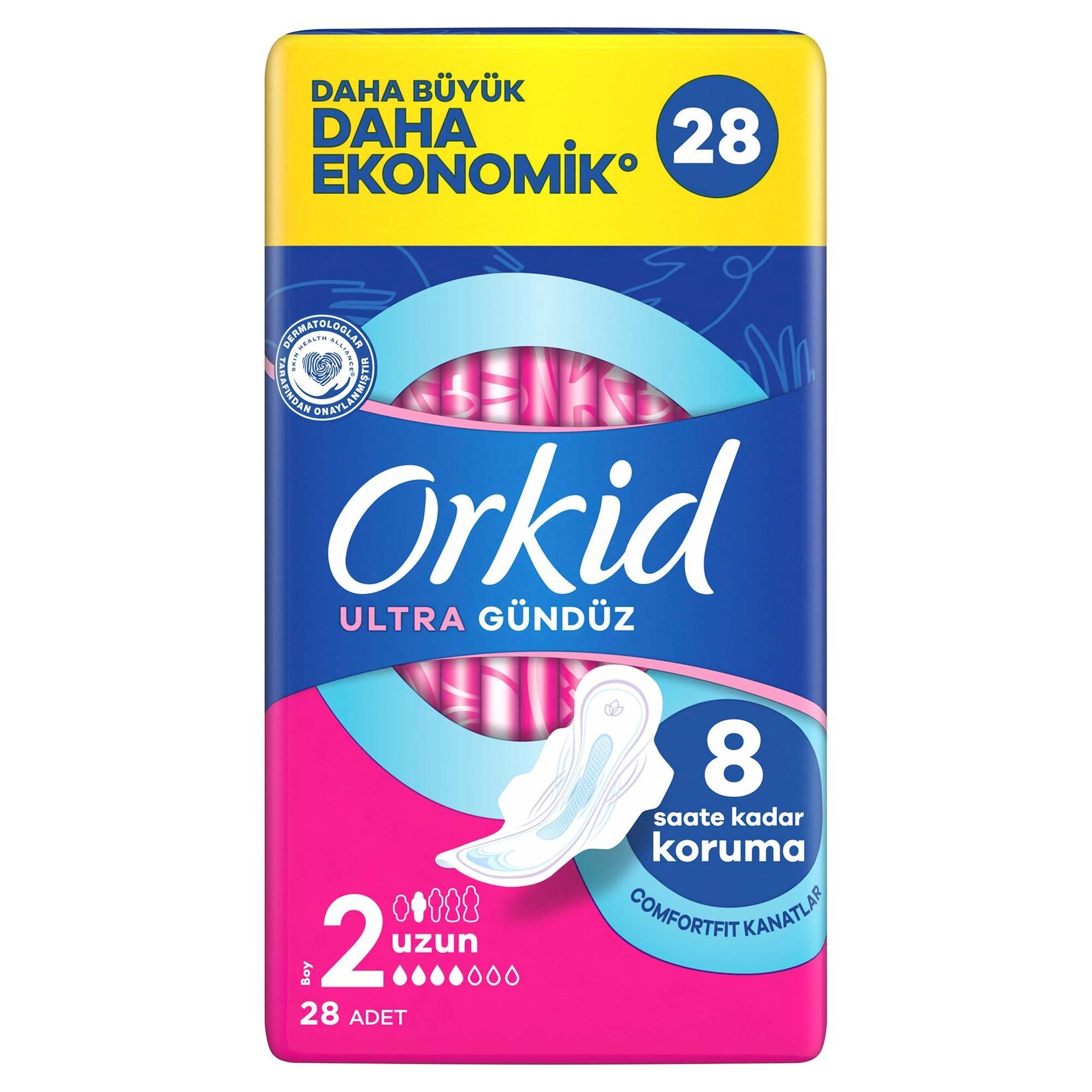 Orkid Ultra Uzun Ped 28 Adet