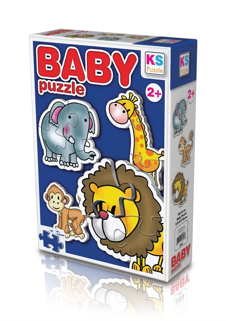 Orman Hayvanları Baby Puzzle