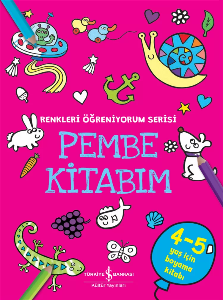 Pembe Kitabım – Renkleri Öğreniyorum Serisi