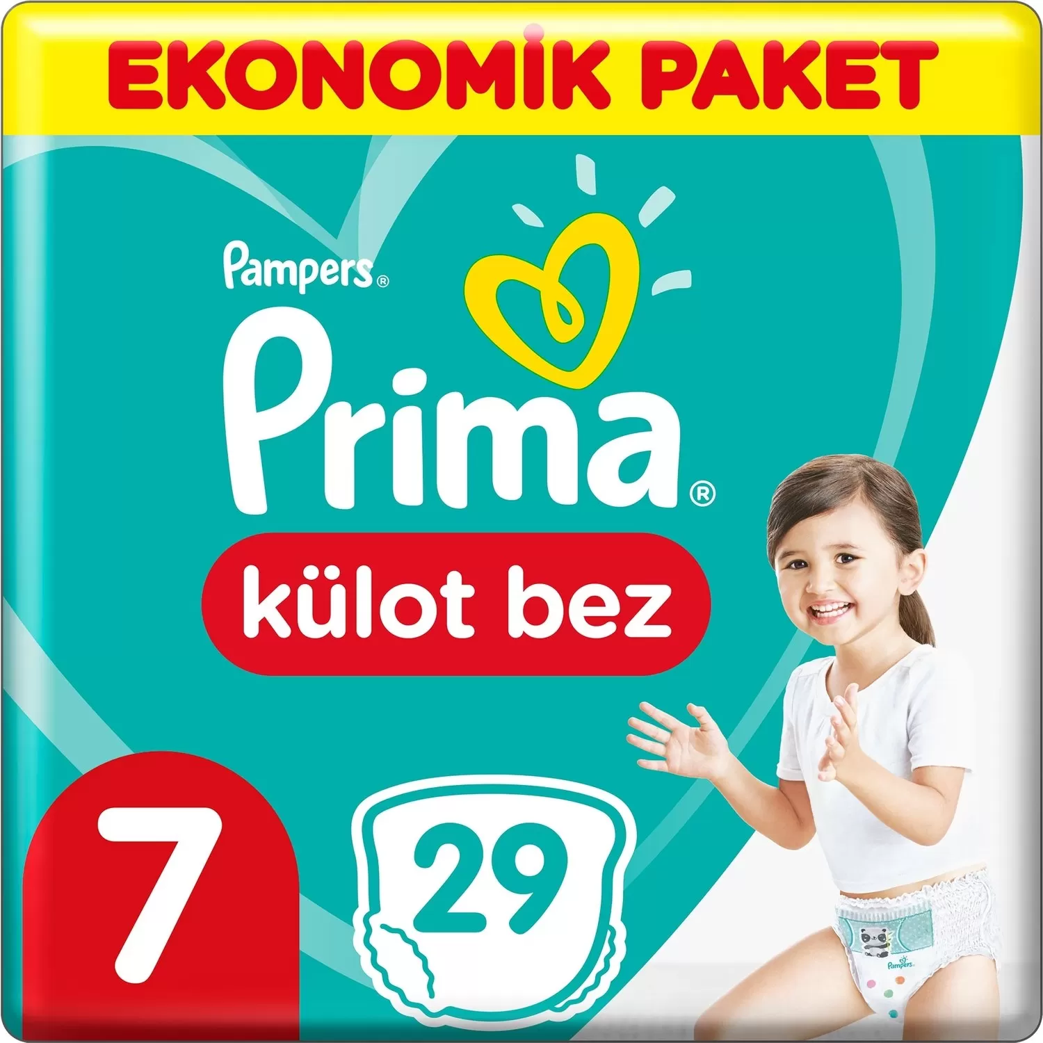 Prima Külot Bez 7 Beden Ekonomik Paket 17+ Kg 29 Adet