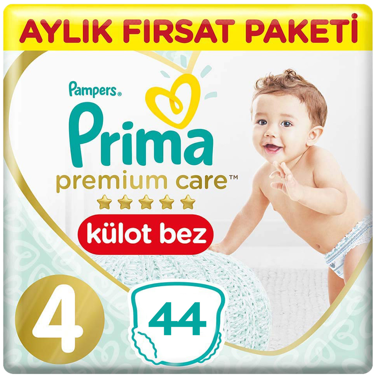 Prima Premium Care Bebek Külot Bezi 4 Beden 44 Adet