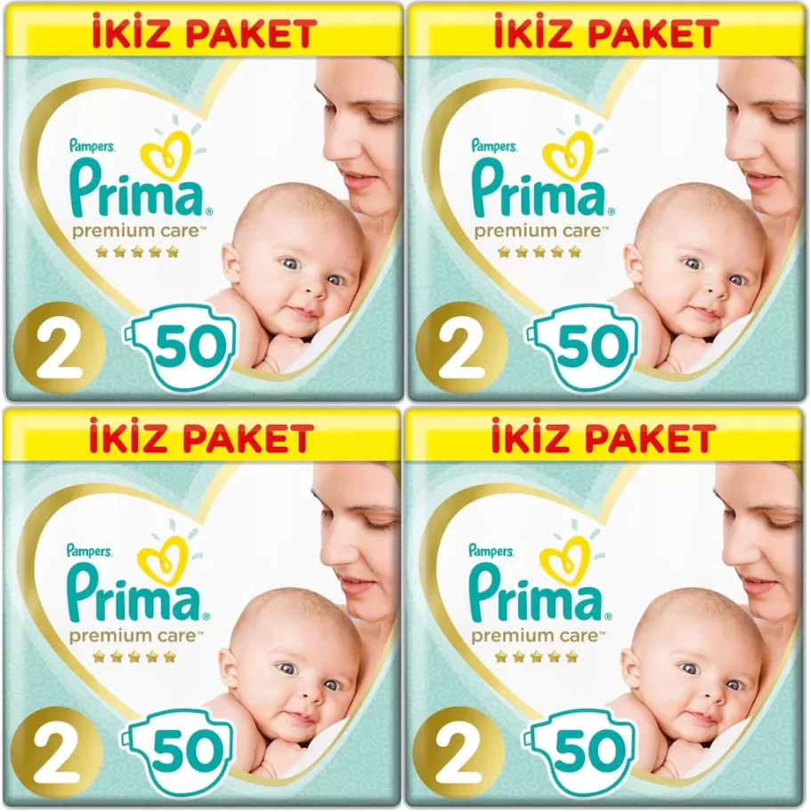 Prima Premium Care Bebek Bezi 2 Beden Yenidoğan (4*37) 148 Adet