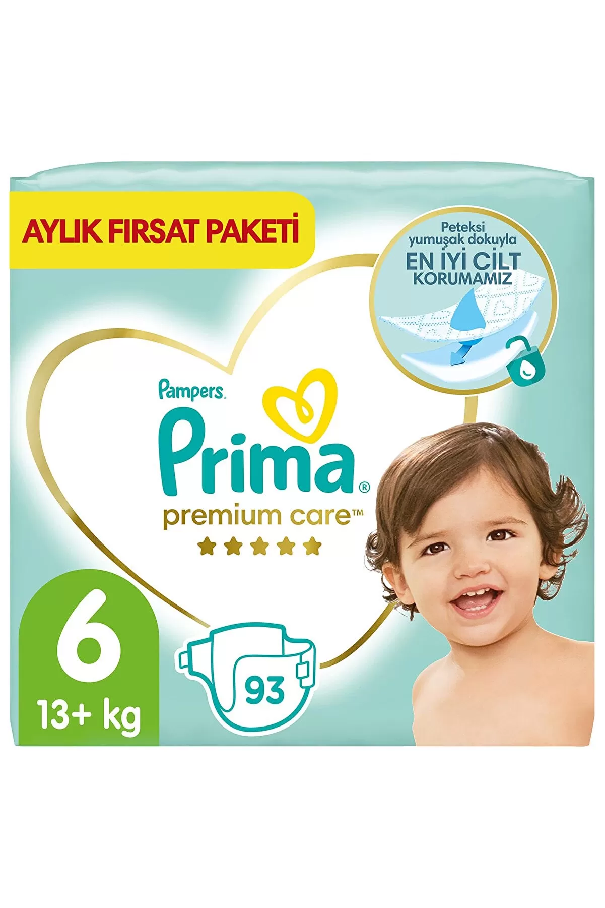 Prima Premium Care 6 Beden Aylık Fırsat Paketi 93 Adet