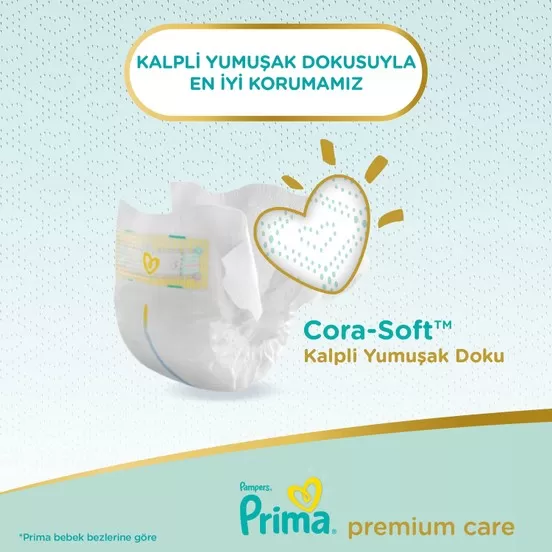 Prima Premium Care 4 Beden Bebek Bezi 84x4 336 Adet