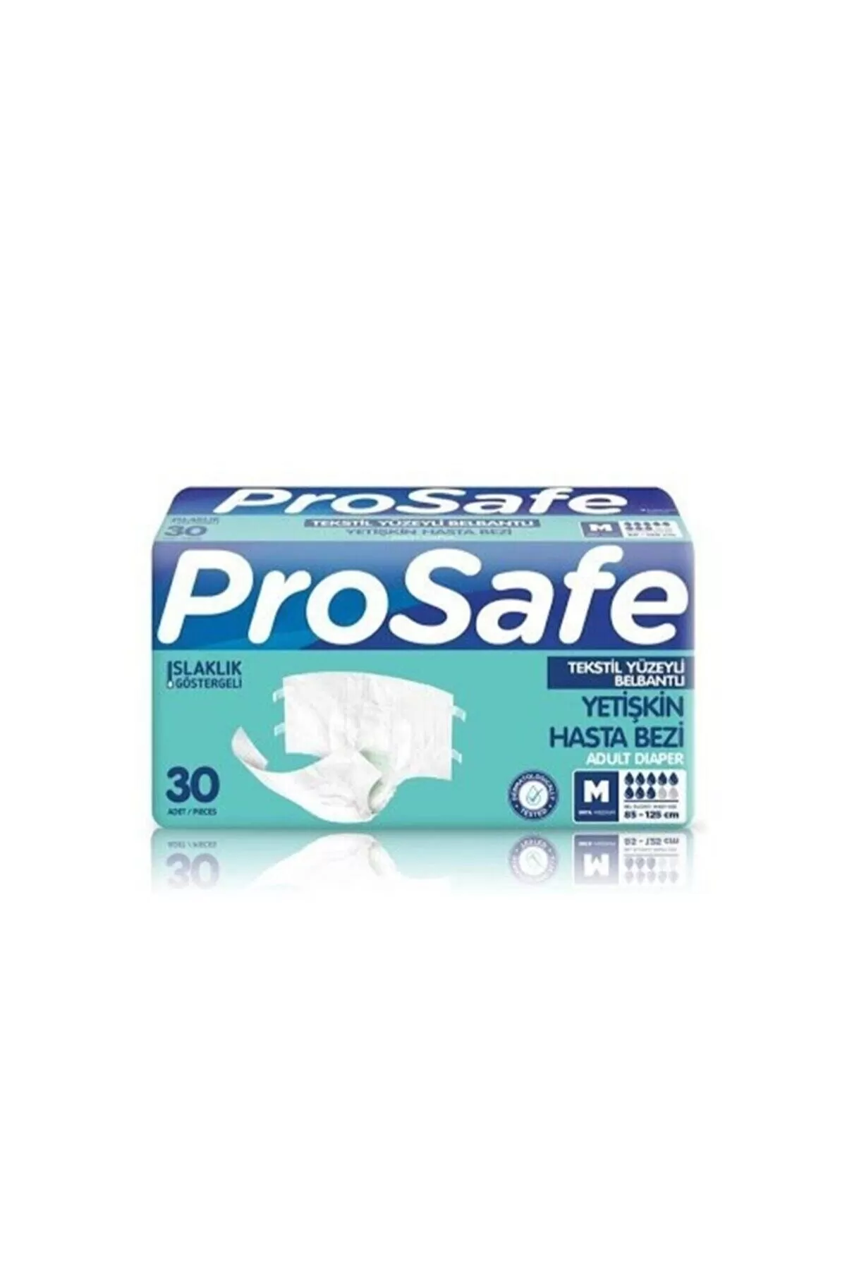 Prosafe Belbantlı Yetişkin Hasta Bezi M 30x2 60 Adet