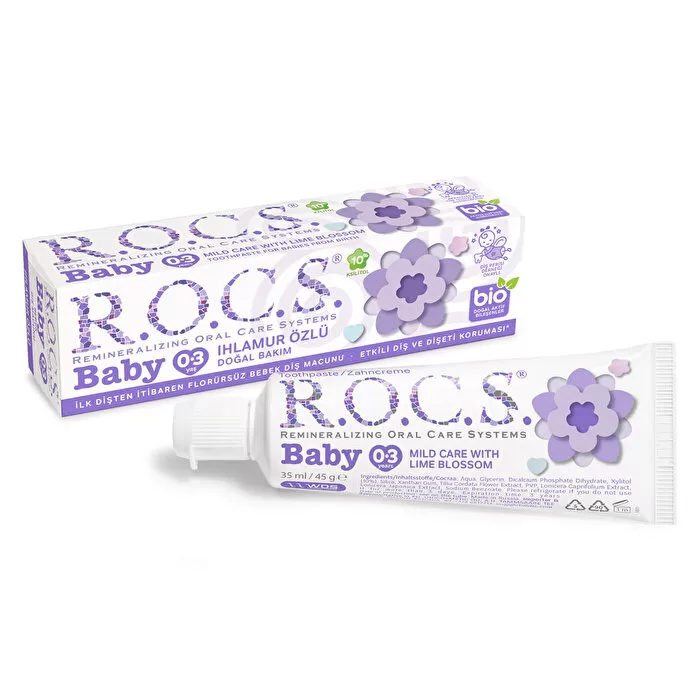 Rocs Baby Ihlamur Özlü 0-3 Yaş Diş Macunu 35 ml