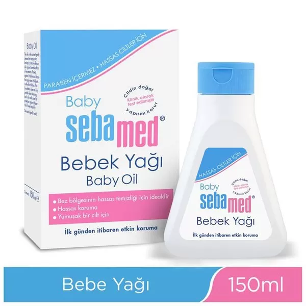 Sebamed Bebek Bakım Yağı 150 ml 4 Adet