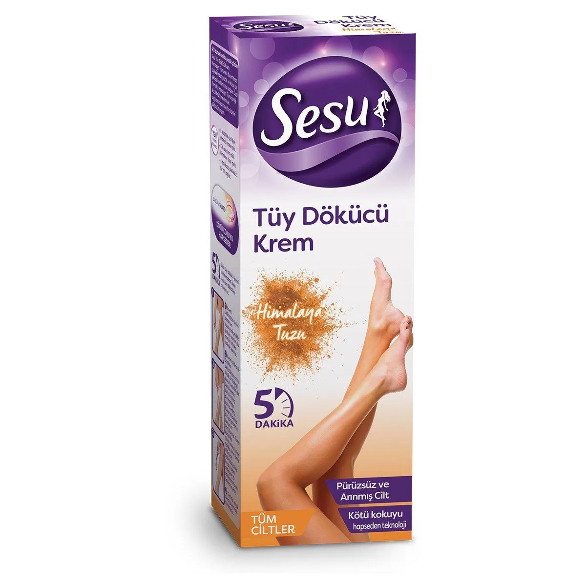 Sesu Himalaya Tuzu Tüy Dökücü Krem 100x4 400 ML