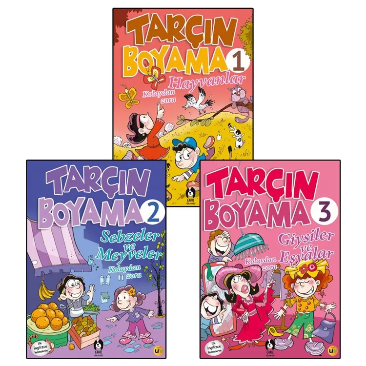 Tarçın Boyama Kitap Seti