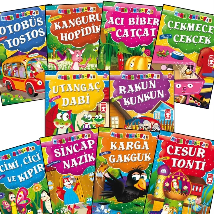 Timaş Çocuk Mini Masallar 2 Set