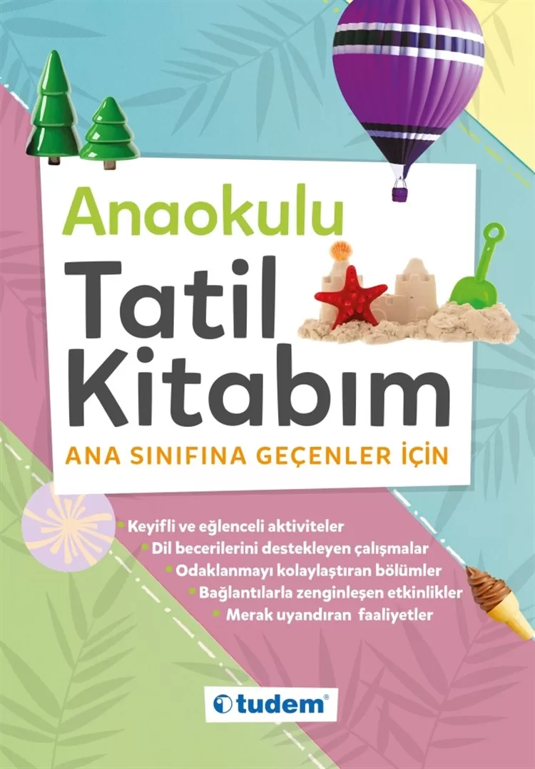 TUDEM Anaokulu Tatil Kitabım