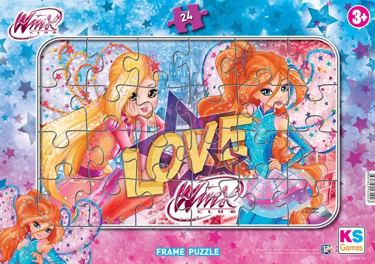 Winx Frame Puzzle 24 Parça